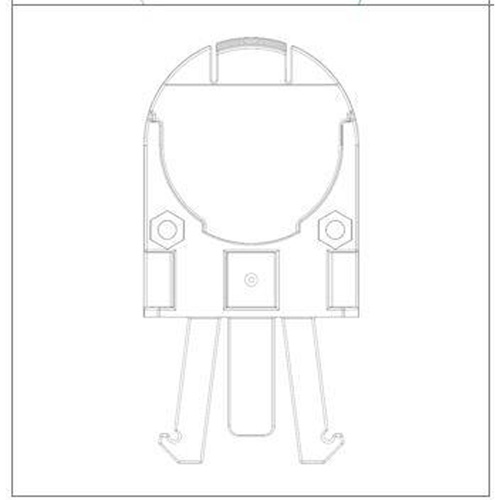 Adaptateur de casque de s&eacute;curit&eacute; pour serre-t&ecirc;tes VeriShield de Howard Leight Cantin et fils