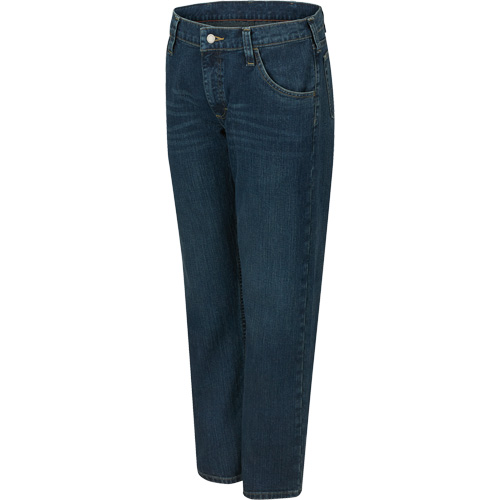 Jeans pour hommes &agrave; coupe droite &eacute;lastique, Tour de taille 30 Cantin et fils