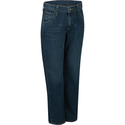 Jeans pour hommes &agrave; coupe droite &eacute;lastique, Tour de taille 30 Cantin et fils