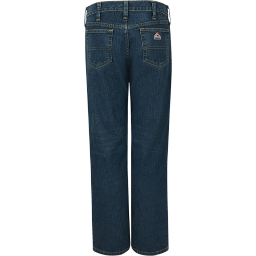 Jeans pour hommes &agrave; coupe droite &eacute;lastique, Tour de taille 30 Cantin et fils
