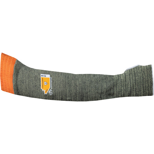 Manche r&eacute;sistante aux coupures en tricot composite Contender, Aramide, 22", ASTM ANSI niveau A4, Gris Cantin et fils