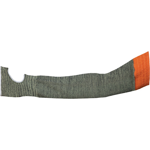 Manche r&eacute;sistante aux coupures en tricot composite Contender, Aramide, 22", ASTM ANSI niveau A4, Gris Cantin et fils