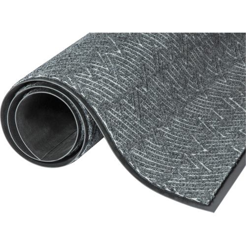 Tapis daccueil Performance Triathlon, Essuie-pieds/grattoir, 4' x 6' x 7/16", Gris frais Cantin et fils