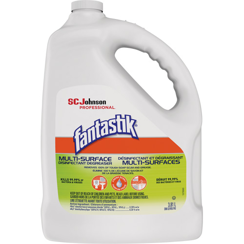 Fantastik&reg; Professional Multi-Surface Disinfectant & Degreaser, 3.78 L, Jug Cantin et fils