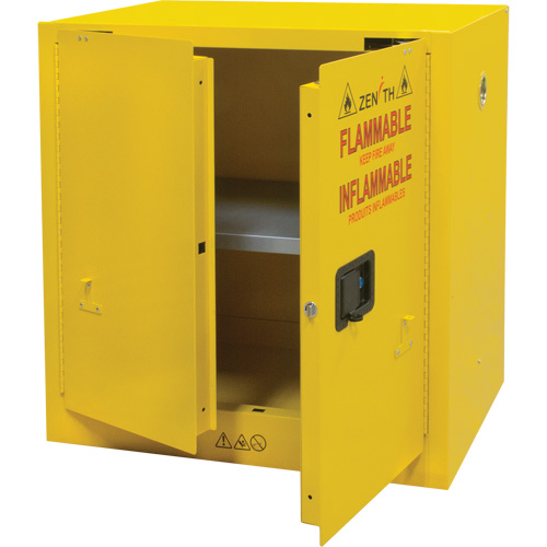 Armoire pour produits inflammables, 22 gal., 2 Porte(s), 35" La x 35" h x 22" p Cantin et fils