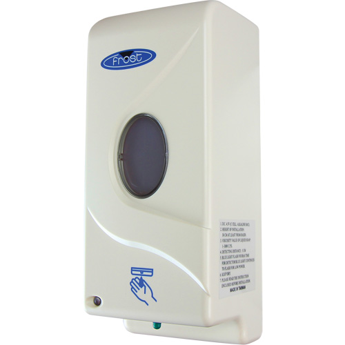 Soap & Sanitizer Dispenser, Touchless, 1000 ml Capacity, Bulk Format Cantin et fils