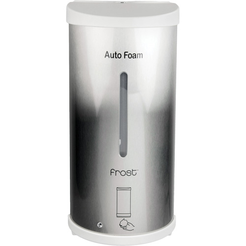 Distributeur de savon et de d&eacute;sinfectant en mousse, Sans contact, Capacit&eacute; de 800 ml, Format Vrac Cantin et fils