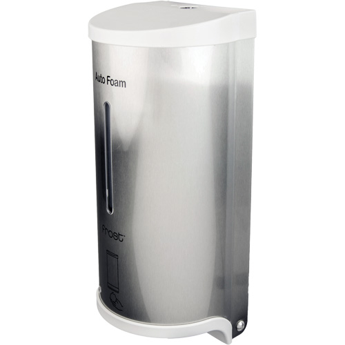Distributeur de savon et de d&eacute;sinfectant en mousse, Sans contact, Capacit&eacute; de 800 ml, Format Vrac Cantin et fils