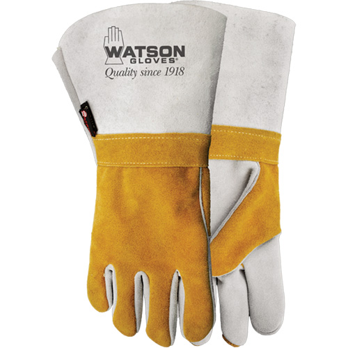 Gants de soudeur Wopper, Cuir de vache refendu, Taille 10 Cantin et fils
