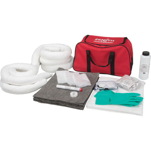 Trousse de lutte contre les d&eacute;versements, Universel, Sac, Absorbance de 10 gal. US Cantin et fils