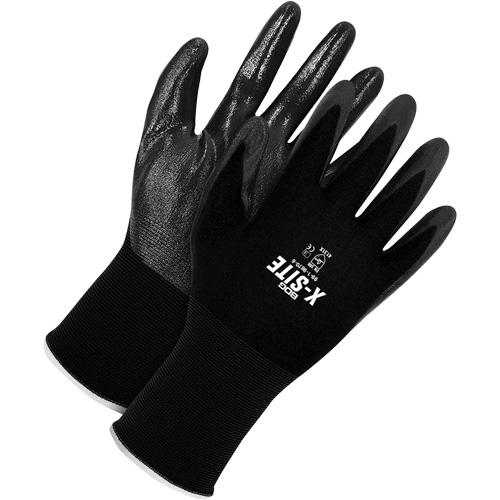 Gants enduits X-Site, 6, R&ecirc;vetement Bipolym&egrave;re, Calibre 15, Enveloppe en Nylon Cantin et fils