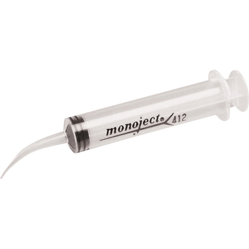 Monoject&reg; 412 Curved Tip Irrigating Syringes, 12 cc Cantin et fils