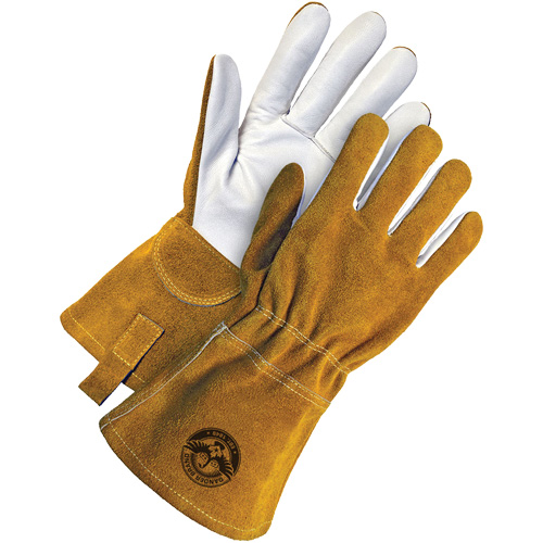 TIG Welder's Gloves, Grain Goatskin, Size X-Large Cantin et fils