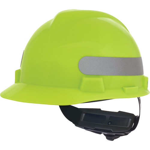 Casque de s&eacute;curit&eacute; &agrave; fentes V-Gard, R&eacute;pond aux normes CSA type 1, Suspension Rochet, Non ventil&eacute; Cantin et fils