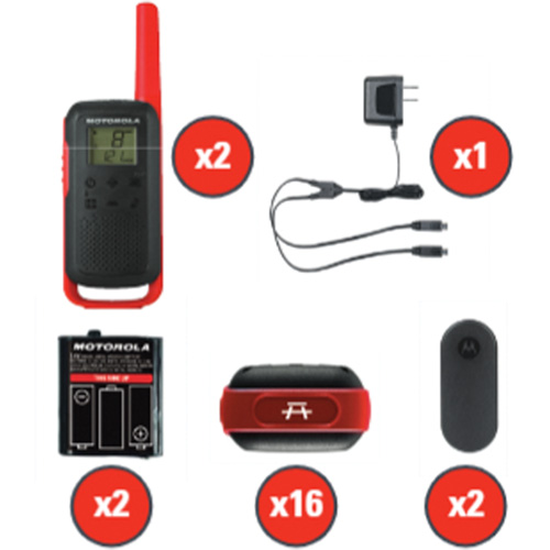 TalkAbout Two-Way Radios, FRS Radio Band, 22 Channels, 32 km Range Cantin et fils
