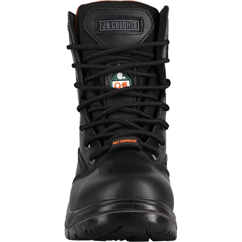 Safety Boots, Leather, Steel Toe, Size 6, Impermeable Cantin et fils
