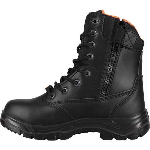 Safety Boots, Leather, Steel Toe, Size 6, Impermeable Cantin et fils