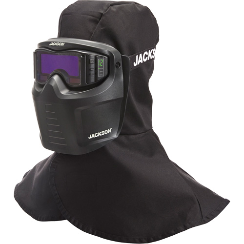 Masque de soudage Rebel ADF, 3,5" lo x 1,3" la Champ de vision, Teinte 3/5-12, Noir Cantin et fils