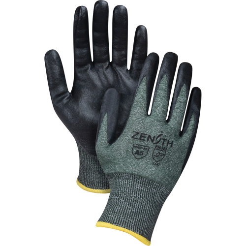 Gants l&eacute;gers et haute dext&eacute;rit&eacute; r&eacute;sistants &agrave; la coupe, Taille 2T-Grand, Calibre 18, Rev&ecirc;tement Mousse de nitrile, Enveloppe en Nylon/PEHP/Spandex, ASTM ANSI niveau A5 Cantin et fils
