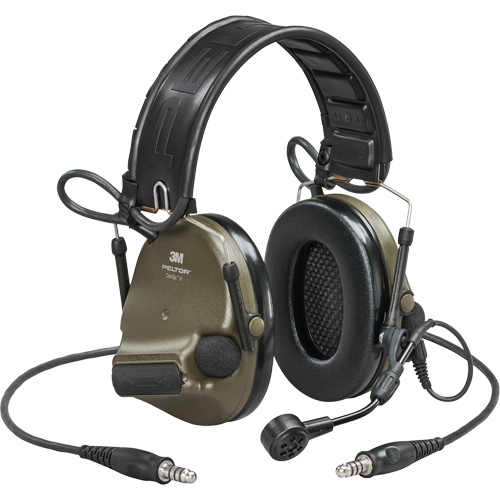 Peltor ComTac VI NIB Dual Lead Headset with Arc, Headband Style, 23 dB Cantin et fils