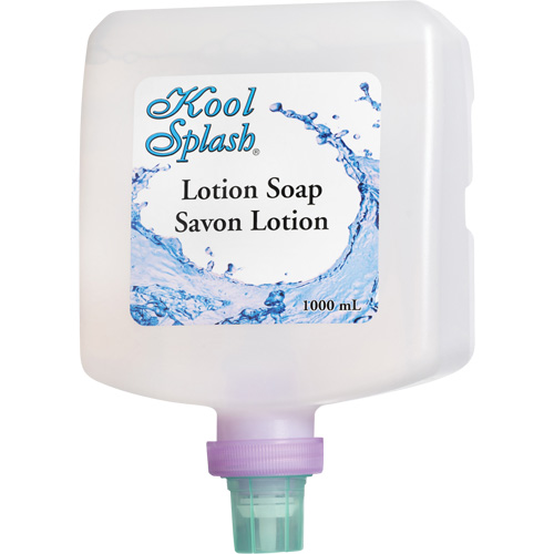 Kool Splash&reg; Clearly Lotion Soap, Cream, 1000 ml, Unscented Cantin et fils