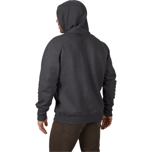 Chandail &agrave; capuchon lourd, Hommes, Petit, Gris Cantin et fils