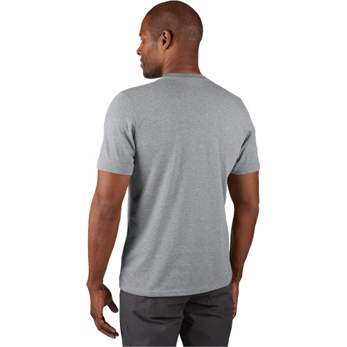 Hybrid Work Tee Shirt, Men's, Small, Grey Cantin et fils