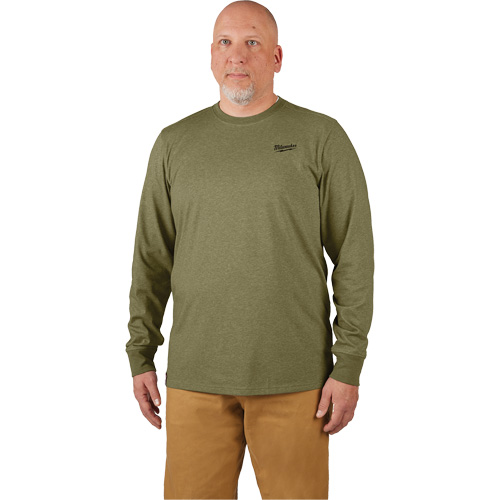 Hybrid Work Tee Shirt, Men's, Small, Green Cantin et fils