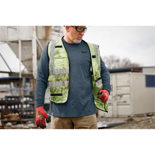 Hybrid Work Tee Shirt, Men's, Small, Blue Cantin et fils