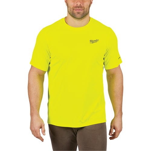 Workskin Lightweight High Visibility Shirt, Men's, Small, Yellow Cantin et fils