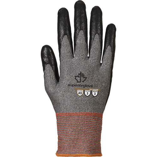Gants enduits, Taille 5, Calibre 21, Rev&ecirc;tement Nitrile, Enveloppe en TenActiv, ASTM ANSI niveau A9 Cantin et fils