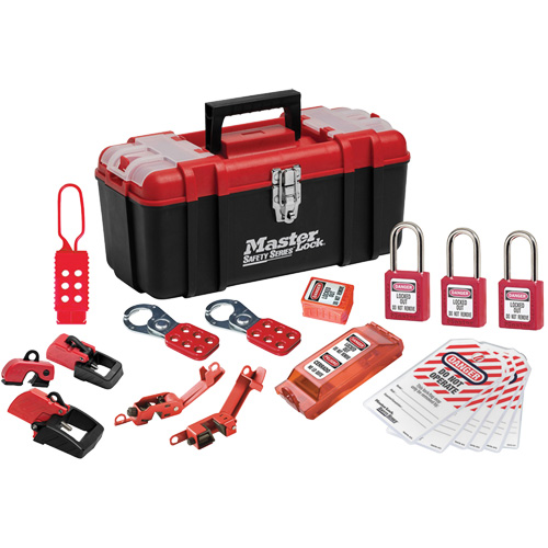 Basic Lockout Kit with Zenex Thermoplastic Locks, Electrical Kit, 20 Components Cantin et fils