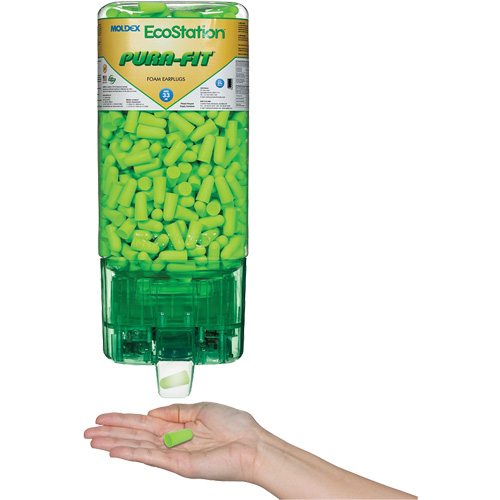Pura-Fit Earplugs TouchFree EcoStation&reg; Dispenser Starter Kit Cantin et fils