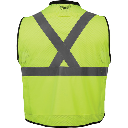 Performance Safety Vest, High Visibility Lime-Yellow, Large/X-Large Cantin et fils