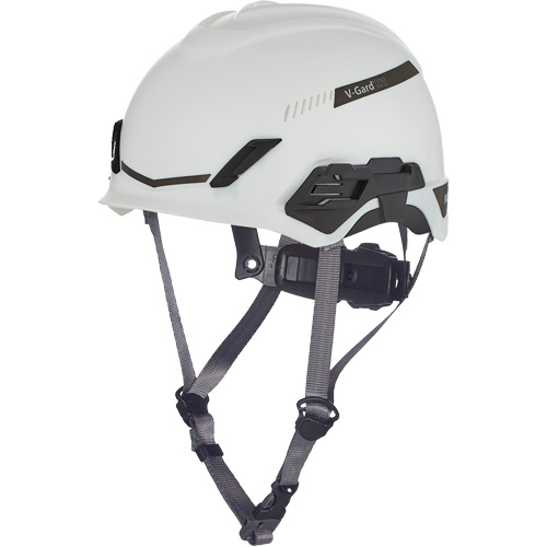 Casque de s&eacute;curit&eacute; V-Gard H1, R&eacute;pond aux normes CSA type 1, Suspension Rochet, Ventil&eacute; Cantin et fils
