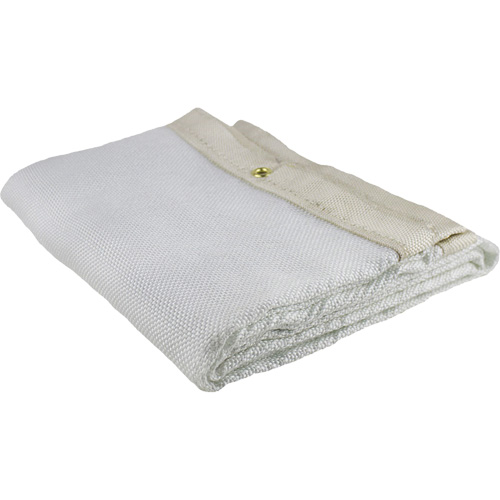 Couverture en fibre de verre non rev&ecirc;tue, 6' la x 8' lo, R&eacute;sistance &agrave; la temp. 1000 °F Cantin et fils