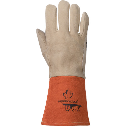 Gants de soudage TIG, Cuir fleur de daim, Taille Moyen Cantin et fils