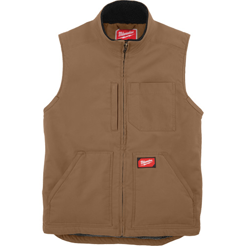 Heavy-Duty Sherpa-Lined Vest, Men's, Small, Brown Cantin et fils