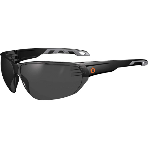 Skullerz VALI Frameless Safety Glasses, Smoke Lens, Anti-Fog/Anti-Scratch, ANSI Z87+/Meets/Exceeds CSA Z94.3 Cantin et fils