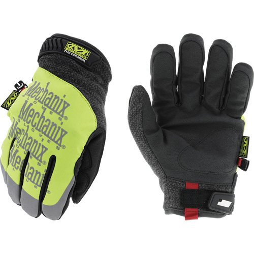 Coldwork Hi-Viz Winter Work Gloves, Size 8, ASTM ANSI Level A5 Cantin et fils