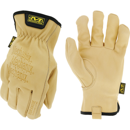 Driver's Work Gloves, 10, Grain Cowhide Palm Cantin et fils
