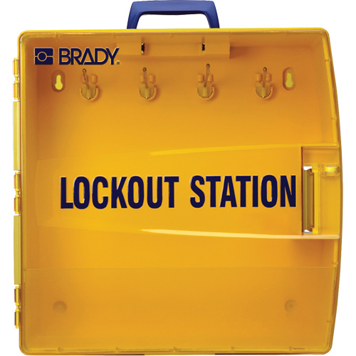 Ready Access Lockout Station, None Padlocks, 40 Padlock Capacity, Padlocks Not Included Cantin et fils