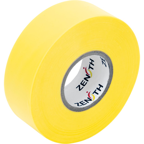 Ruban pour signalisation, 1,1875" la x 164' lo, Jaune fluorescent Cantin et fils