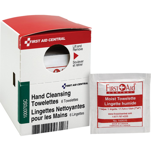 SmartCompliance&reg; Refill Cleansing Wipes, Towelette, Hand Cleaning Cantin et fils