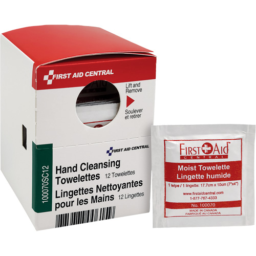 SmartCompliance&reg; Refill Cleansing Wipes, Towelette, Hand Cleaning Cantin et fils