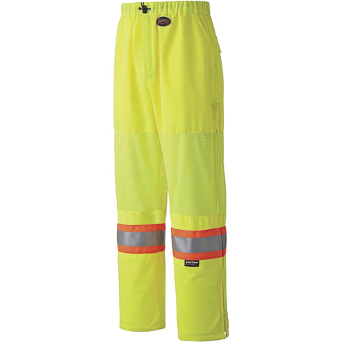 5999P Traffic Safety Pants, Polyester, X-Small, High Visibility Orange Cantin et fils