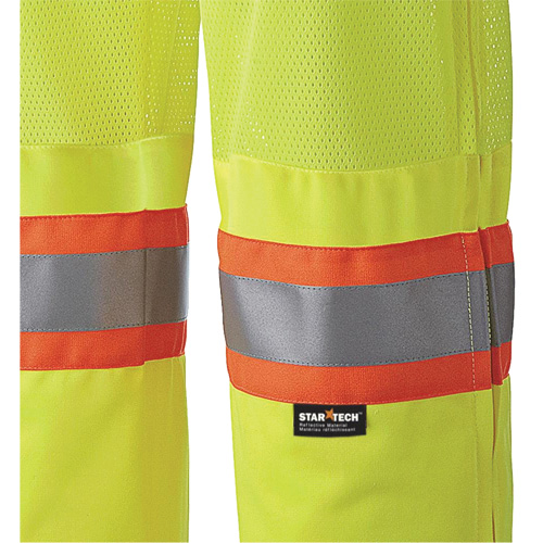 5999P Traffic Safety Pants, Polyester, X-Small, High Visibility Orange Cantin et fils