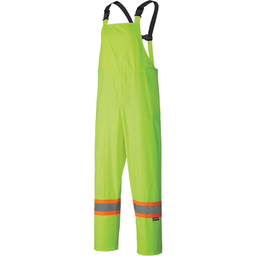 5599 Combinaison de pluie imperm&eacute;able et l&eacute;g&egrave;re, Polyester/PVC, T-petit, Jaune lime haute visibilit&eacute; Cantin et fils