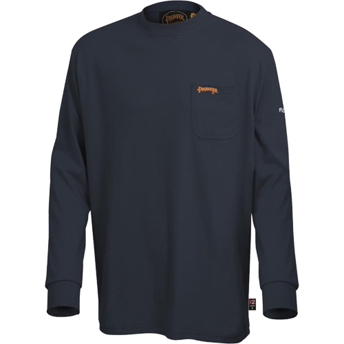 333 Flame-Resistant Long-Sleeved Shirt, Small, Navy Blue Cantin et fils