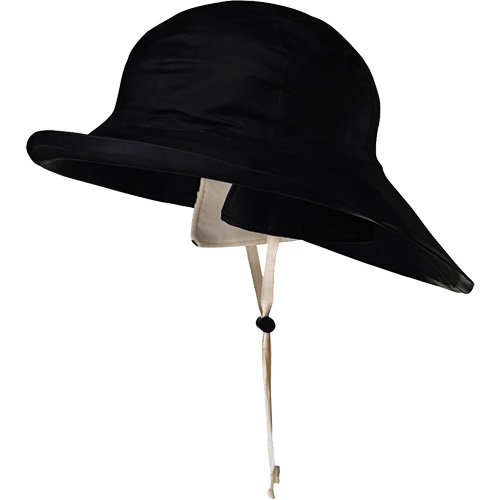 D5050 Black Dry King&reg; Offshore Traditional Sou'wester Hat, Small, Black, Rubber Cantin et fils